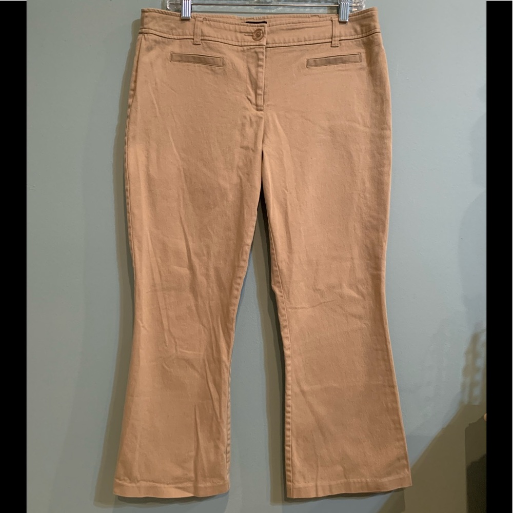 Tribal Pants Tan Front and Back Pockets 12 Petite